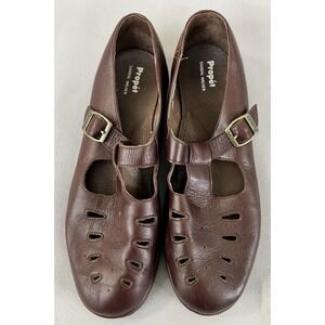 Propet W3600‎ Walker Brown Burgundy Comfort Sandals Womens US 8